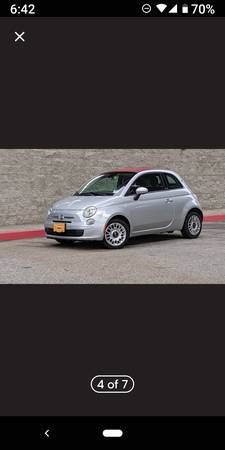 2012 FIAT 500 C 500c convertible for sale in INGLEWOOD, CA – photo 7