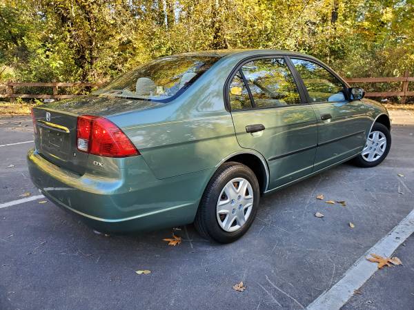 2003 HONDA CIVIC DX, LOW MILEAGE CLEAN TITLE, CARFAX, NEW TIRES, for sale in Portland, OR – photo 3