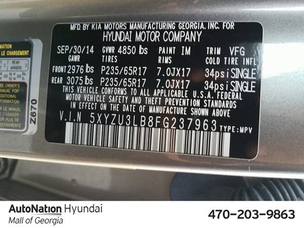 2015 Hyundai Santa Fe Sport 2.4L SKU:FG237963 SUV for sale in Buford, GA – photo 17