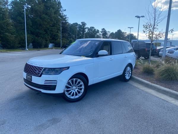 2019 Land Rover Range Rover 3.0L V6 Supercharged HSE suv White -... for sale in Goldsboro, NC – photo 2