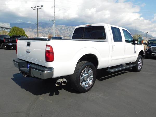 2012 *Ford* *SUPER DUTY F-250* *LARIAT* White for sale in American Fork, UT – photo 12