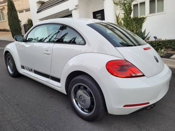 2012 Volkswagen Beetle Triple White with Low 77, 750 Miles - cars & for sale in Los Angeles, CA – photo 4
