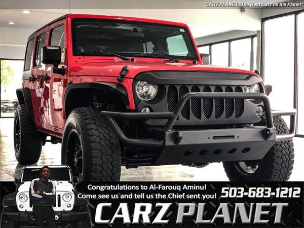 2013 Jeep Wrangler Unlimited Sport 4WD SUV HARD TOP JEEP WRANGLER 4X4 for sale in Gladstone, OR – photo 4