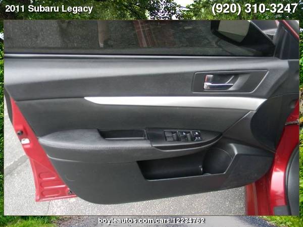2011 Subaru Legacy 2.5i Premium AWD 4dr Sedan CVT with for sale in Appleton, WI – photo 14