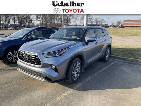 2020 Toyota Highlander Platinum suv Moon Dust - - by for sale in Jasper, IN