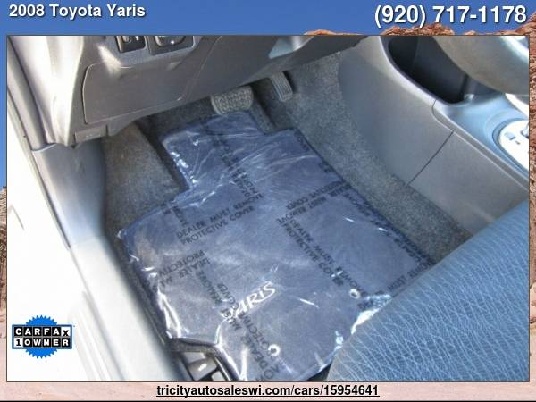 2008 TOYOTA YARIS BASE 4DR SEDAN 4A Family owned since 1971 - cars & for sale in MENASHA, WI – photo 16