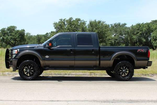BLACK SCORPION! 2015 FORD F250 KING RANCH 6.7L STROKE 4X4 TX TRUCK! for sale in Temple, IA