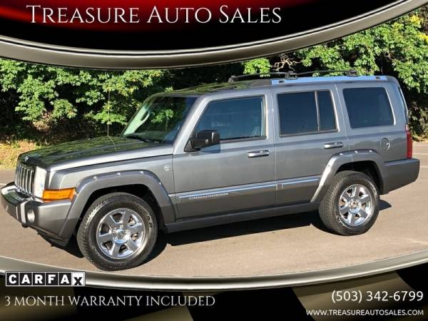 2008 Jeep Commander Limited 4x4 4dr SUV , HEMI engine , 3 MONTHS... for sale in Gladstone, OR
