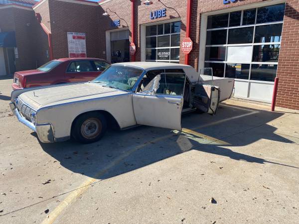 1964 Lincoln Continental - cars & trucks - by owner - vehicle... for sale in Tulsa, OK – photo 2