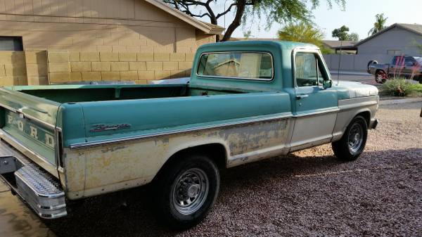 1967 Ford F100 Long Bed for sale in Peoria, AZ – photo 2