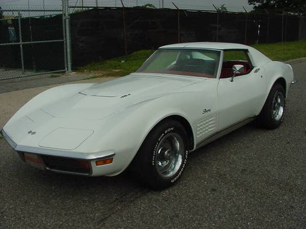 1972 Chevy Corvette(LS5/454/4Spd)Original,Survivor,Classic(Red/White) for sale in East Meadow, NY