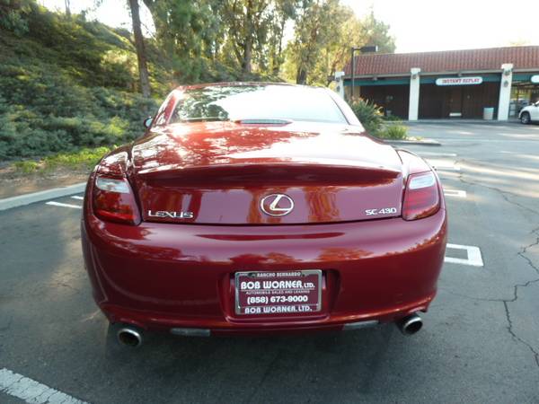 2006 Lexus SC430 Convertible - - by dealer - vehicle for sale in San Diego, CA – photo 5