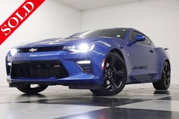 *SUNROOF - APPLE CARPLAY* Blue 2018 Chevrolet Camaro SS Coupe... for sale in Clinton, MO