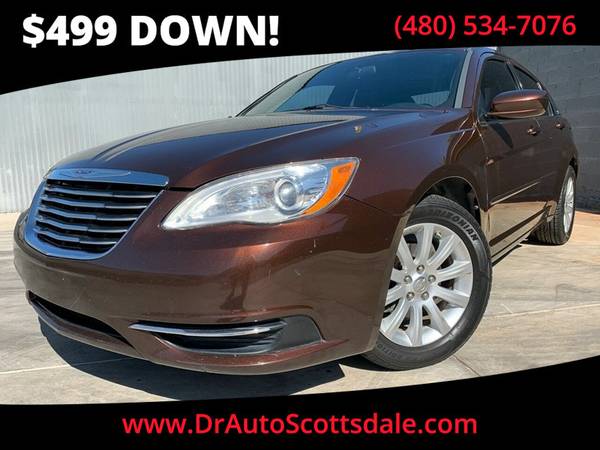 2013 *Chrysler* *200* *4dr Sedan Touring* Brown for sale in Scottsdale, AZ