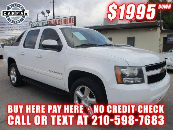 2008 Chevrolet Chevy Avalanche LT w/2LT BUY HERE/PAY HERE!! for sale in San Antonio, TX