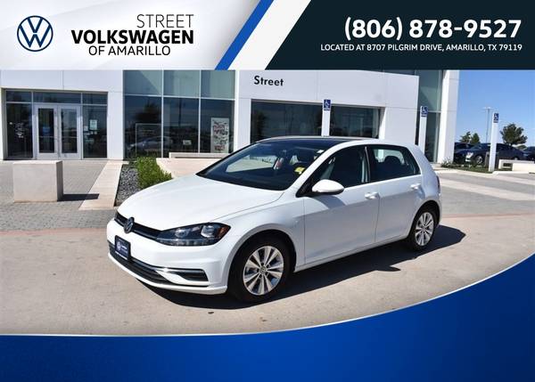 2021 Volkswagen Golf 1 4T TSI MANUAL Monthly payment of - cars & for sale in Amarillo, TX