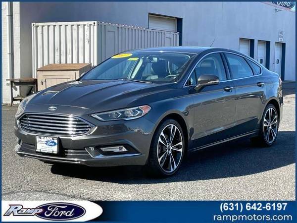 2017 Ford Fusion Titanium AWD Sedan - - by dealer for sale in PORT JEFFERSON STATION, NY – photo 2