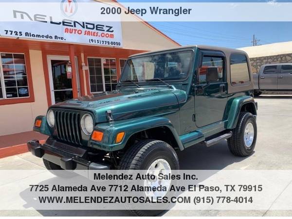 2000 Jeep Wrangler 2dr Sahara for sale in El Paso, TX
