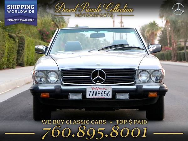 1983 Mercedes-Benz 380SL Low Miles for sale by Desert Private... for sale in Palm Desert, NY – photo 3