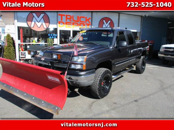 2003 Chevrolet Silverado 1500 LT EXT. CAB 4X4 LIFTED W/ SNOW PLOW for sale in south amboy, NJ