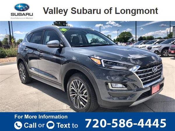 2019 Hyundai Tucson Limited suv Blue for sale in Longmont, CO