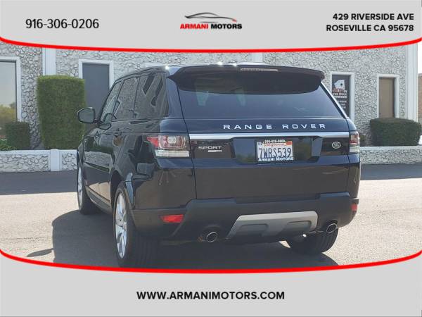 2015 Land Rover Range Rover Sport 4x4 4WD HSE Sport Utility 4D SUV for sale in Roseville, CA – photo 6