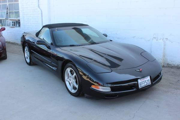 2002 *Chevrolet* *Corvette* *2dr Convertible* Black for sale in Tranquillity, CA – photo 3