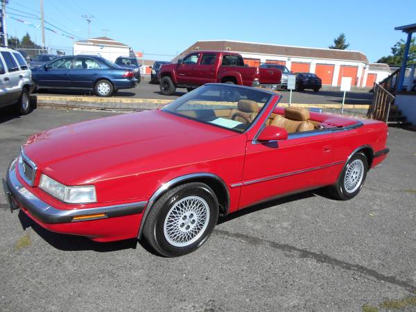 1989 Chrysler TC by Maserati - - by dealer - vehicle for sale in Other, MS