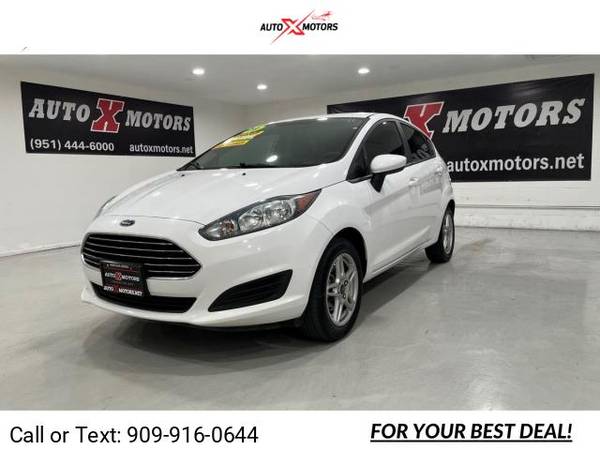 2019 Ford Fiesta SE hatchback Oxford White - - by for sale in Norco, CA