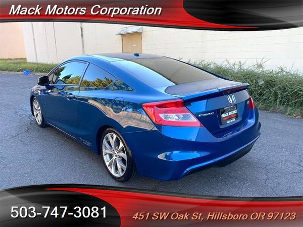 2012 Honda Civic Si Coupe Lowered 6-Speed Manual Moon Roof 31MPG for sale in Hillsboro, OR – photo 8