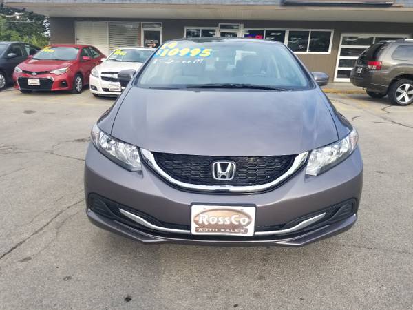 2014 Honda Civic EX Sedan CVT - - by dealer - vehicle for sale in Cedar Rapids, IA – photo 2