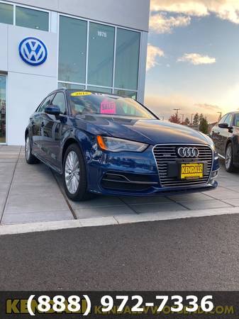 2016 Audi A3 e-tron SCUBA BLUE For Sale *GREAT PRICE!* for sale in Bend, OR