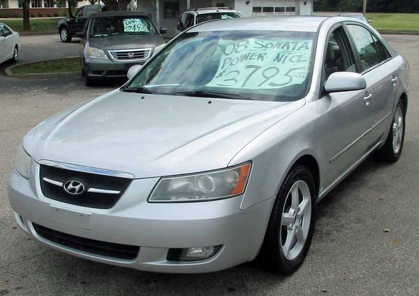 2008 Hyundai Sonota 4dr silver *REDUCED* for sale in Louisville, KY – photo 7
