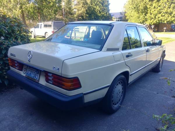 1987 Mercedes Benz 190e PROJECT (won t start - fix or parts) - cars & for sale in Nordland, WA – photo 4
