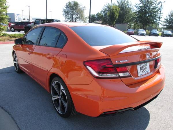 2015 Honda Civic Si sedan Burnt Orange for sale in Fayetteville, AR – photo 4