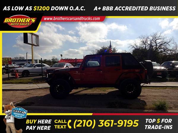 2014 Jeep WRANGLER UNLIMI RUBICON - - by dealer for sale in San Antonio, TX – photo 8