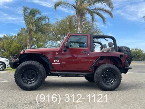 2008 Jeep Wrangler 4WD 2dr X Lifted Active-duty military incentive for sale in Davis, CA – photo 3
