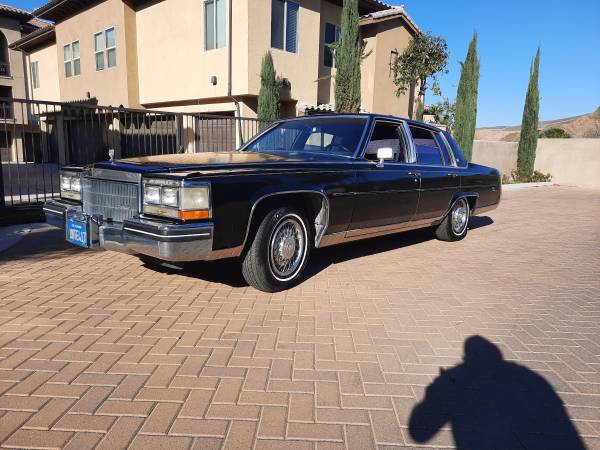 85 cadillac fleetwood brougham Low miles for sale in Corona, CA
