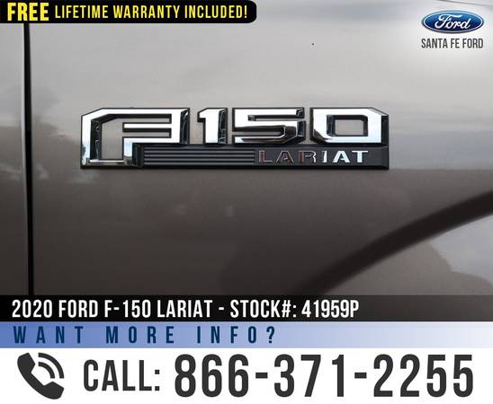 2020 Ford F150 Lariat 4WD WIFI, Leather Seats, Tonneau Cover for sale in Alachua, AL – photo 9