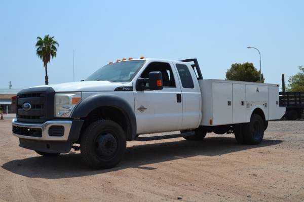 2012 Ford Super Duty F-550 DRW 2WD SuperCab 6 7L Diesel with 11 foot for sale in Mesa, UT – photo 3