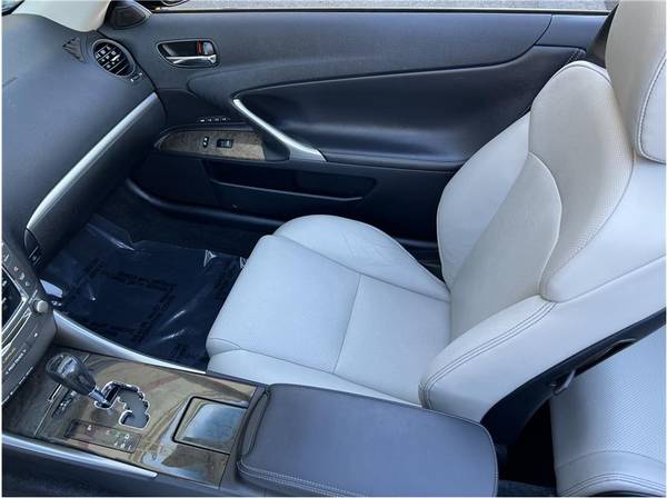 2013 Lexus IS IS 250C Convertible 2D Convertible Obsidian - cars & for sale in Sacramento, NV – photo 10