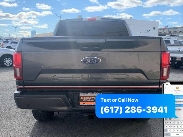 2018 Ford F-150 F150 F 150 Lariat 4x4 4dr SuperCrew 5 5 ft SB for sale in Somerville, MA – photo 8