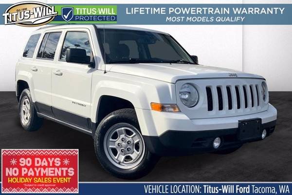 2017 Jeep Patriot 4x4 4WD Sport SUV - cars & trucks - by dealer -... for sale in Tacoma, WA