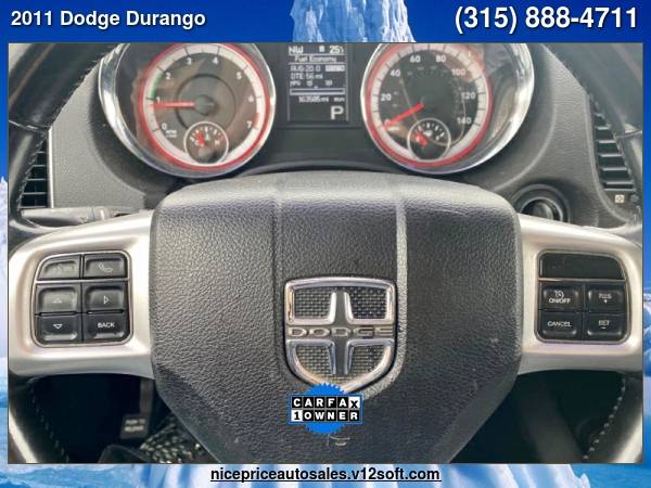 2011 Dodge Durango AWD 4dr Crew - - by dealer for sale in new haven, NY – photo 19
