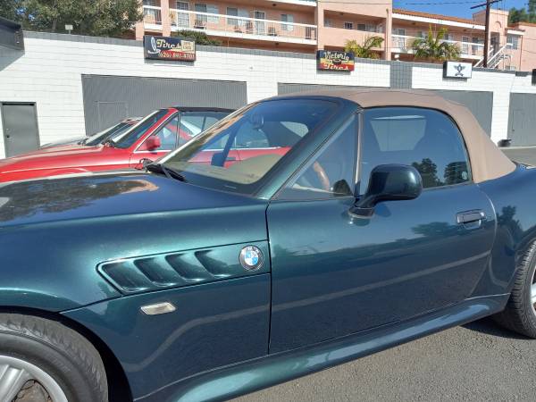 2000 BMW Z3 M Series Roadster Boston Green/Tan leather Interior for sale in West Covina, CA – photo 7
