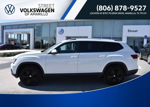 2019 Volkswagen Atlas 3 6L V6 SE W/TECHNOLOGY FWD Monthly payment of for sale in Amarillo, TX – photo 2