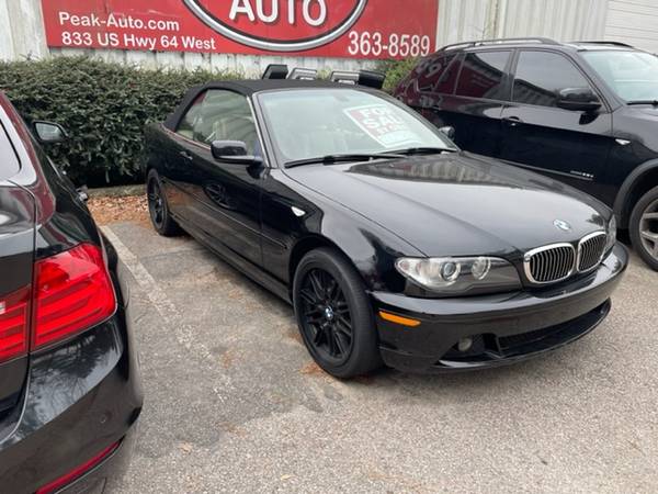 BMW 325 Convertible black with tan for sale in Apex, NC