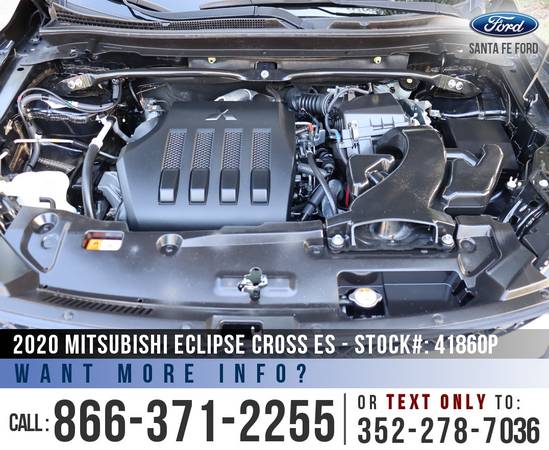 20 Mitsubishi Eclipse Cross ES Bluetooth, Camera, Warranty for sale in Alachua, FL – photo 11