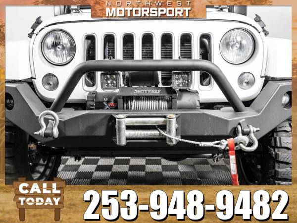 *LEATHER* 2016 *Jeep Wrangler* Unlimited Sahara 4x4 for sale in PUYALLUP, WA – photo 10