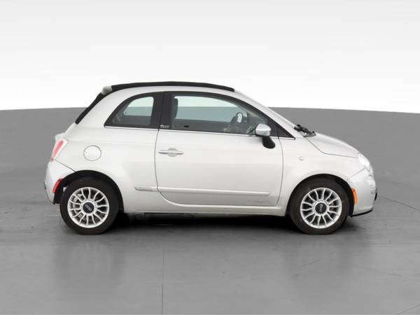 2012 FIAT 500 500C Lounge Convertible 2D Convertible Silver -... for sale in Washington, District Of Columbia – photo 13